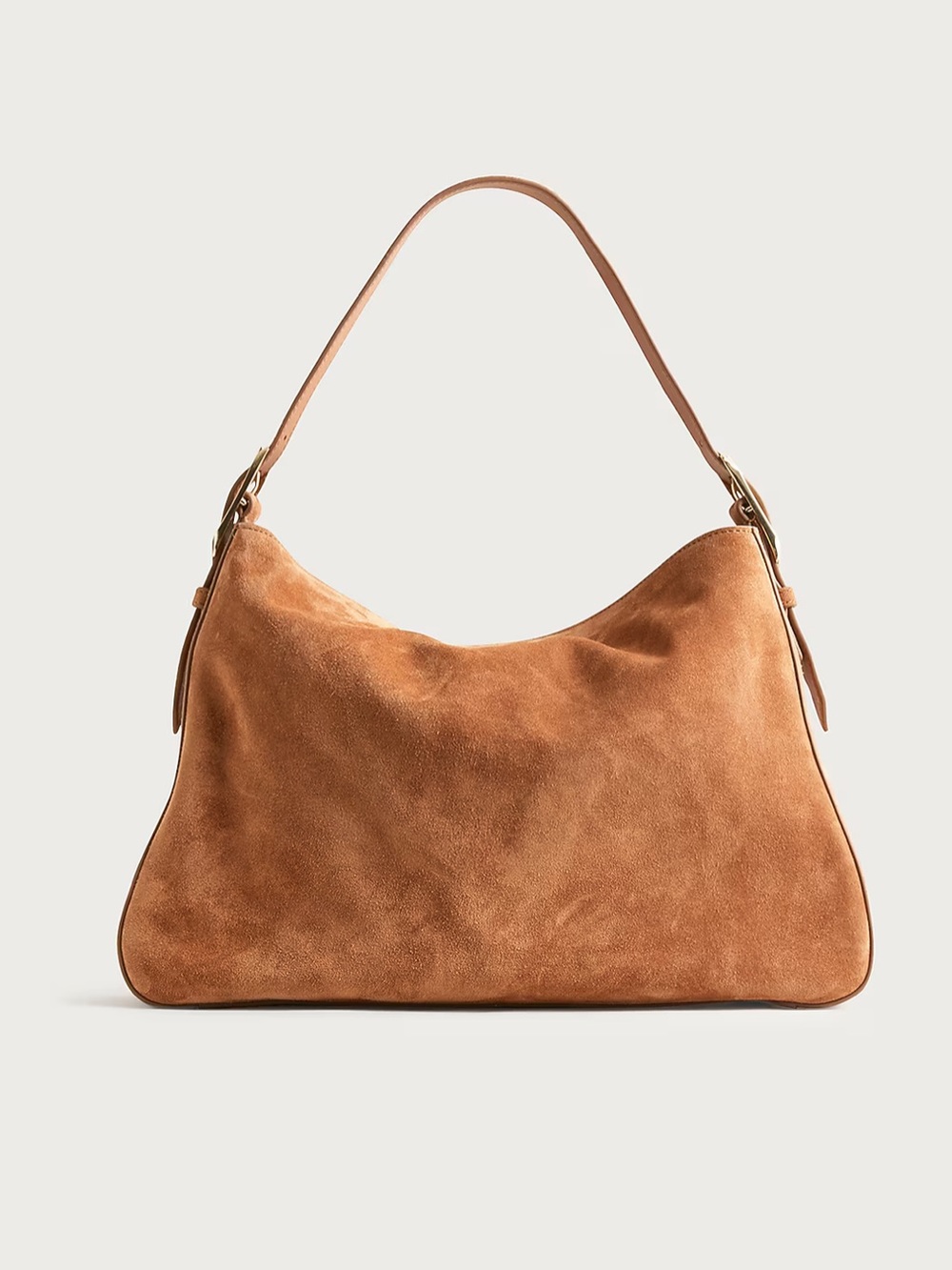 JCrew Berkeley Shoulder Bag in Suede - Picture 4 of 5